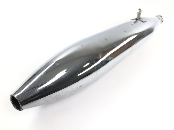 Moto Guzzi V7 Special [1971] - Auspuff Endschalldämpfer rechts Schalldämpfer verchromt