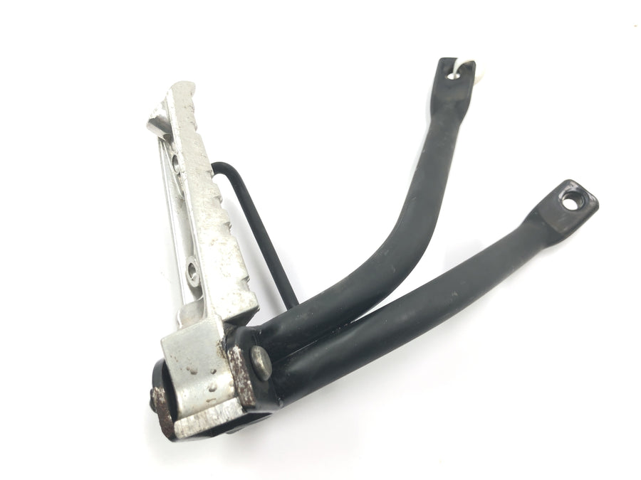 Yamaha WR 125 X DE07 [2010] - Reposapiés para pasajero, reposapiés trasero derecho con soporte