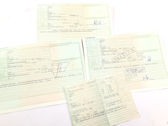 Yamaha MT 03 RM02 [2007] - Rahmen Fahrgestell Hauptrahmen mit Papieren