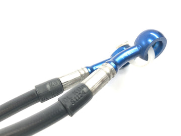 Yamaha YZF 750 R 4HN [1995] - Bremsleitung Stahlflex Doppelleitung Bremsschlauch vorne - 0