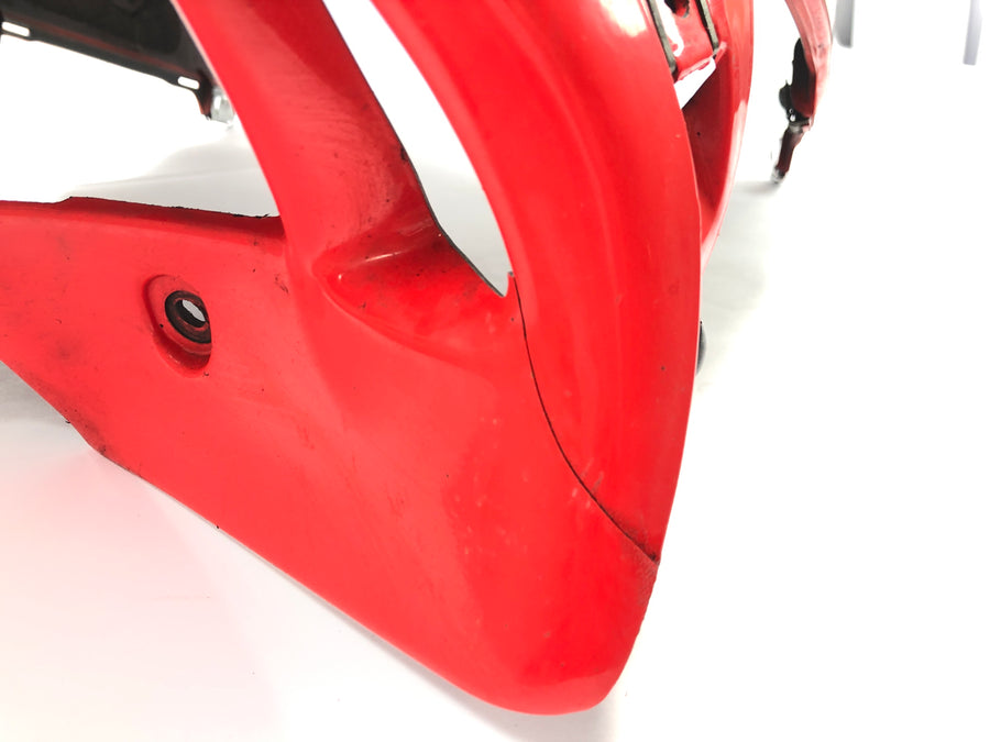 Aprilia RSV 1000 RP Mille [2001] - parte inferior da carenagem, quilha da carenagem, parte da carenagem do spoiler dianteiro