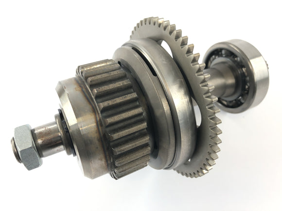 Kawasaki Zephyr 750 ZR750C [1994] - Anlasserfreilauf Anlassergetriebe Starterwelle Zahnradwelle Starter