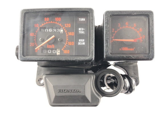 Honda XL 600 LM PD04 [1989] - Speedometr kokpitu i miernik obrotowy z wspornikiem