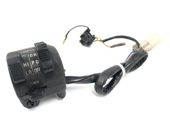 Yamaha XT 600 43F [1985] - Sygnał skrętu przełącznika światła przełącznika kierownicy po lewej stronie