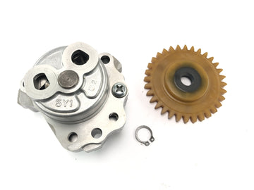 Yamaha XT 600 43F [1985] - Oil pump drive mechanism gear set