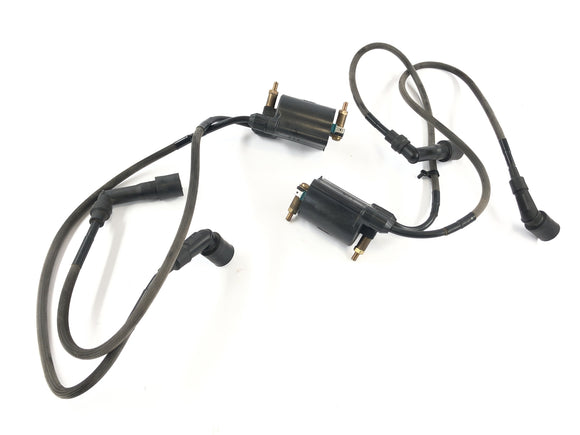 Kawasaki VN 1600 Mean Streak VNT60B [2005] - Zündspulen Set Paar mit Zündkerzenstecker