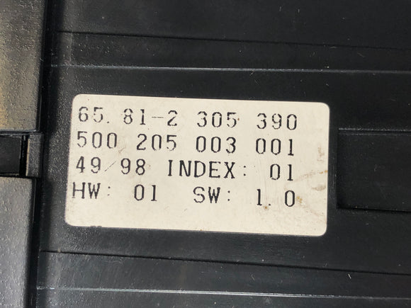 BMW K 1200 LT K2LT [1999] - Unidade de controle da unidade de exibição do computador de bordo Controle da unidade de exibição