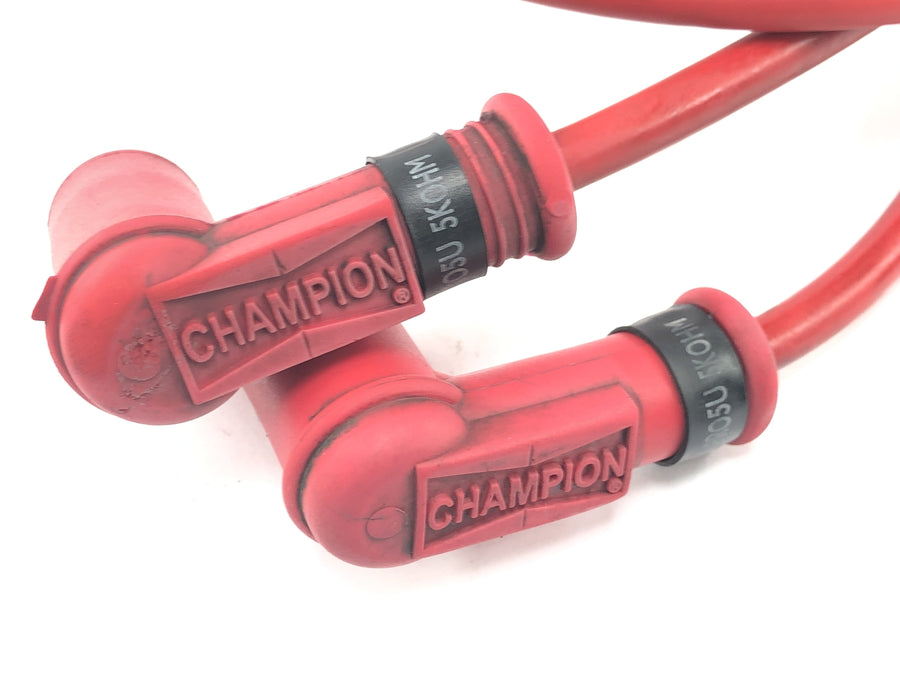 Moto Guzzi V11 Sport [1999] - Zündkabel Zündleitung Zündkerzenstecker Champion rot