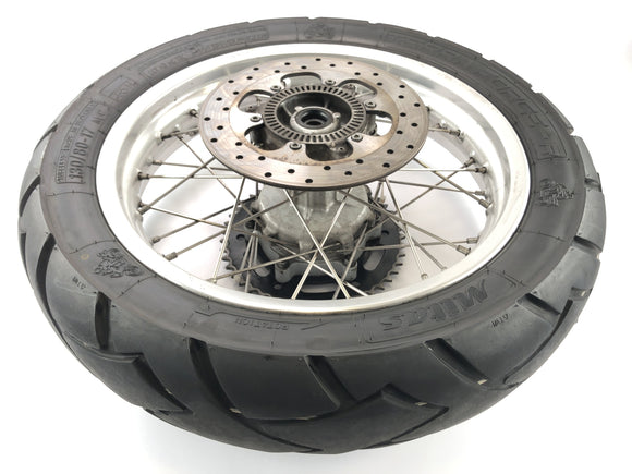 BMW F 650 GS R13 [2002] - borda da roda traseira com roda de corrente e disco de freio 3.0x17 "