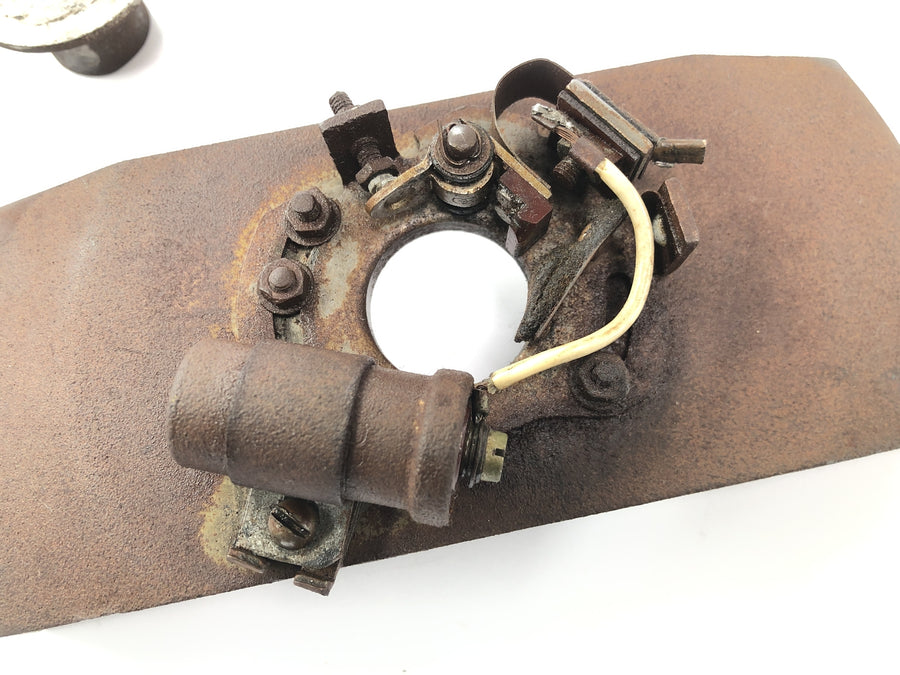 DKW NZ 250 [1938] - tenningsmagnet med fordelermekanisme tenningsbryter