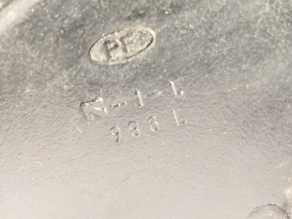 Kawasaki GPZ 1000 RX [1987] - Piatto di poggiapiedi a sinistra con poggiapiedi