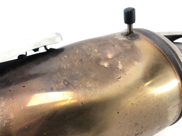 BMW F 650 GS Dakar [2007] - Silenciador de exaustão à esquerda com solavanco