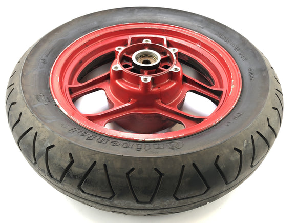 Kawasaki GPZ 1000 RX [1987] - Hinterrad Rim Rad 3,50 x 16 "punainen