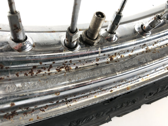 Kawasaki VN 1500 A [1995] - Front wheel rim TAKASAGO 19 X 2.15 Dunlop Gold Seal F11 100 90 19