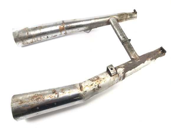 Honda GL 1000 Goldwing Gl1 [1978] - Rush de escape - End Dampers no Chrome direito esquerdo
