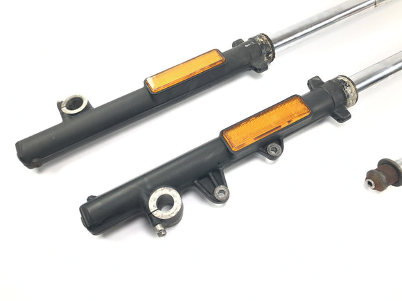 BMW R 100 GS 247E [1991] - Gabel Telegabel Vordergabel Standrohre Tauchrohre Achse