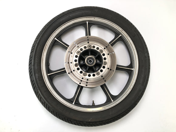 KAWASAKI Z 1100 KZT10A [1984] - Voorwielrand aan de voorkant met remschijven 1.85x19 "