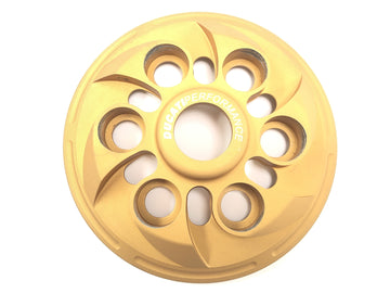 Ducati Monster S4R M4 [2004] - Kupplungsdruckplatte Trockenkupplung CNC Alu gold - 0