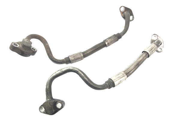 Triumph Speed Triple 1050 515NJ [2007] - Sistema di tubi della linea dell'olio al radiatore dell'olio