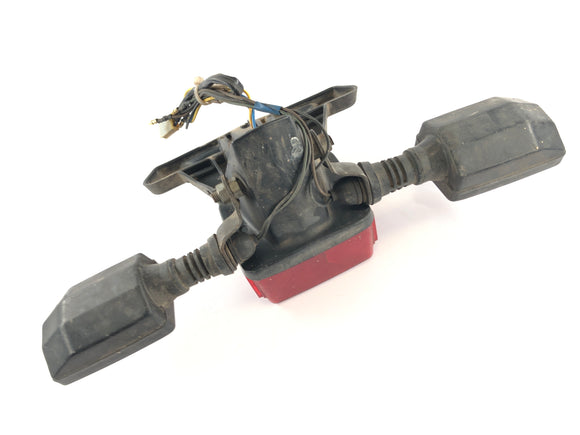 ヤマハXT 600 Zenere 34L [1985]  - ターン信号とテールライト付きナンバープレートホルダー