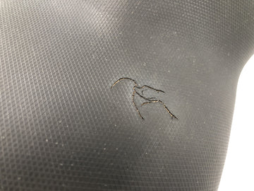 BMW K 1200 S K12S [2004] - Seat upholstery driver passenger black cracks defect - 0