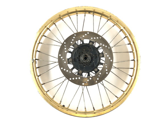 Yamaha XT 600 Zentere 34L [1985] - Zlato z předního kola s brzdovým kotoučem 1,60 x 21 “