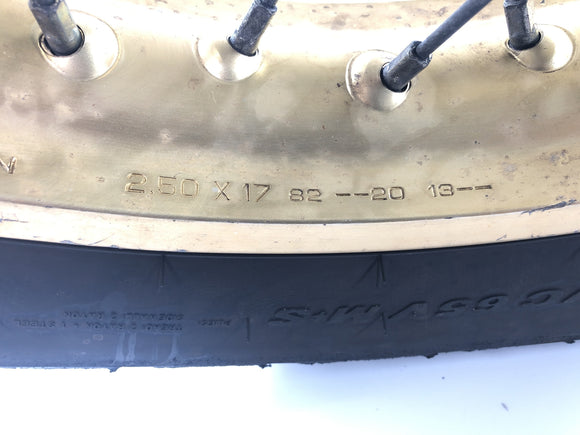Honda NX 650 RD08 [1995] - Hinterrad RIM SPOKE DISK DISK