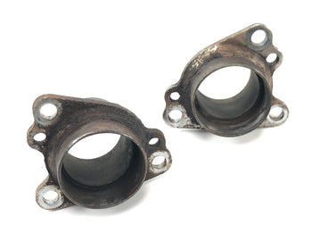 KTM 640 LC4 EGS [1999] - Auspuffflansch Abgaskrümmer Flansch Rohrstutzen Paar