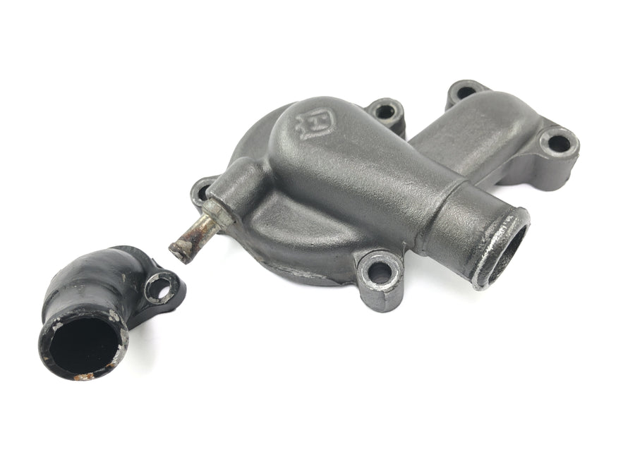 Husqvarna TE 610 H6 8AE [TE 570 H7] - Wasserpumpendeckel Kühlmittelpumpengehäuse mit Kühlmittelflansch
