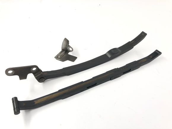 Yamaha XT 550 5y3 [1982] - Цепочка управления рельсом и слайд -рельсом натяжения