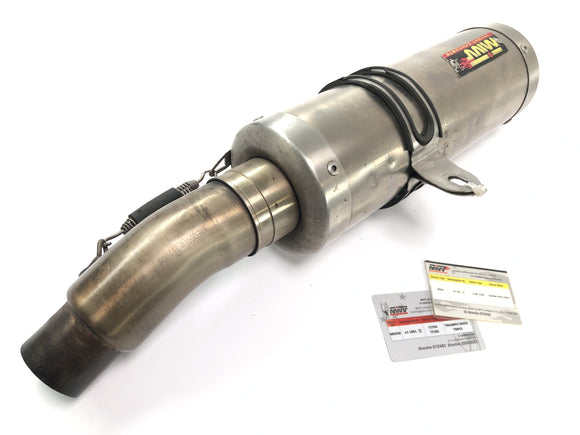 Triumph Speed Triple 1050 515NJ [2007] - Silenziatore di scarico posteriore sinistro MIVV con certificato