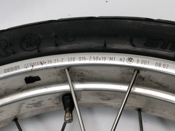 BMW R 1150 GS R21 [2002] - etupyörän vanne 2,50 x 19"