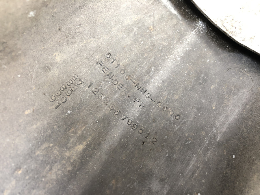 Honda NX 650 RD02 [1989] - Kotflipper at the front