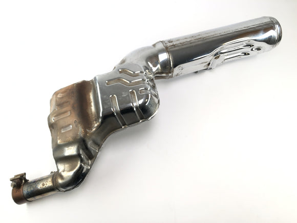 BMW R 1100 RT 259 [1997] - Auspuff Schalldämpfer Endschalldämpfer Abgasanlage silbern rechts