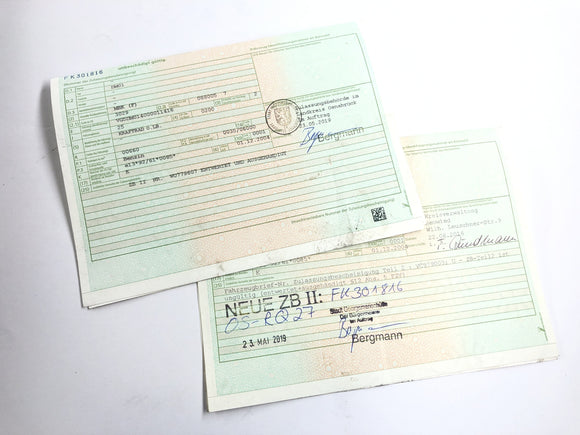 ヤマハXT 660 DM01 [2004]  - 紙のあるフレーム