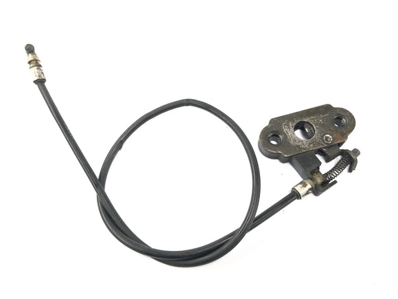 Triumph Daytona 900 T300 [1993] - Lock de assento com o trem Bowden