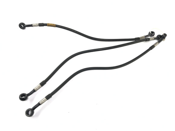 Kawasaki Zrx 1200 S Zrt20a [2002] - тормозный шланг набор тормозов 3 -частей стальной гибкой