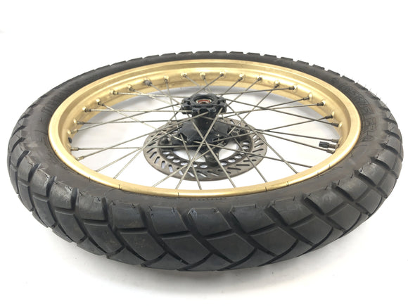 Honda NX 650 RD02 [1989] - обод переднего колеса спереди с тормозным диском