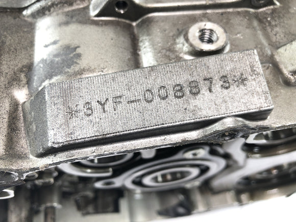 Yamaha XTZ 660 3YF [1992] - carter moteur boîtier vide bloc moteur moitiés de carter moteur