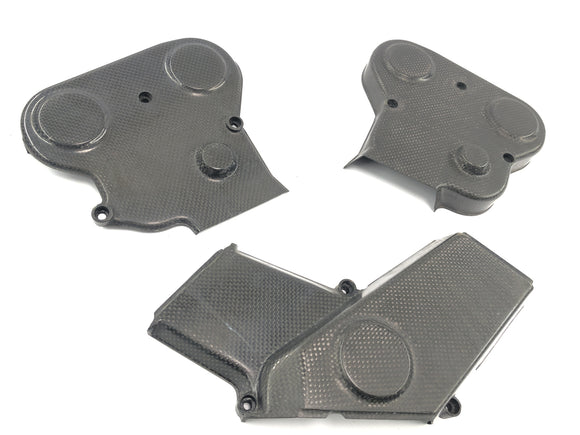 Ducati Monster S4R M4 [2004] - Zahnriemenabdeckung Riemenschutz Satz Carbon