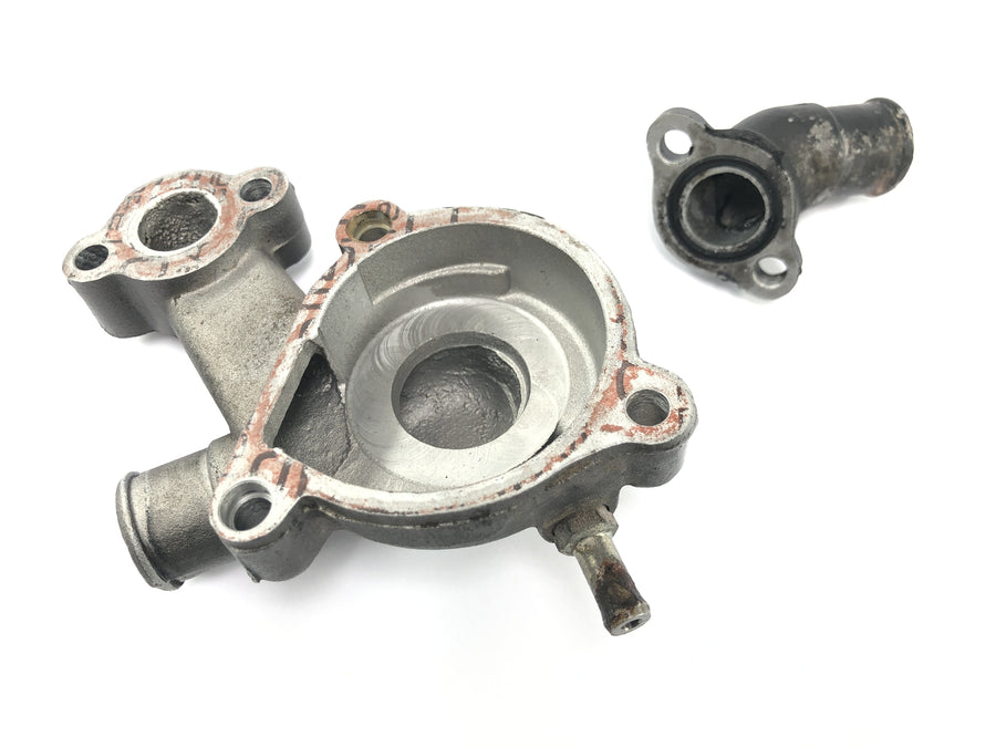 Husqvarna TE 610 H6 8AE [TE 570 H7] - Wasserpumpendeckel Kühlmittelpumpengehäuse mit Kühlmittelflansch