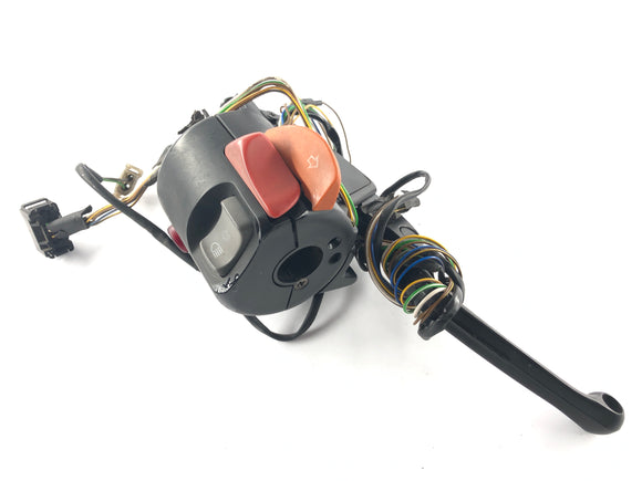 BMW R 1150 R R21 [2002] - Fixation de guidon gauche avec pompe d'embrayage