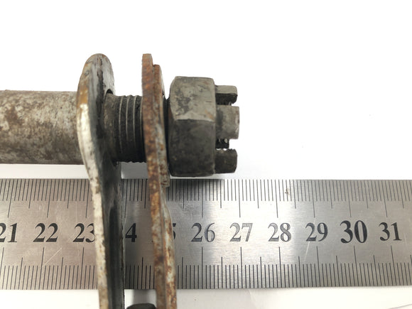 Yamaha XT 500 1U6 [1981]  - 带链张紧器的后轴