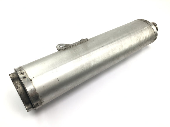 Honda CBR 900 RR Fireblade SC33 [2000] — Глушитель с номером E, жирный шрифт на глушителе Bos, алюминий