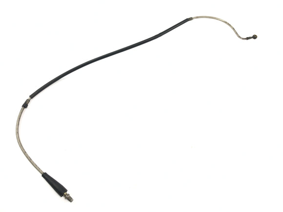 KTM 640 Adventure LC4 [2001] - Staalgevlochten remleiding aan de voorzijde