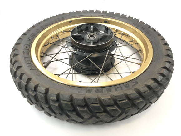 Yamaha XT 600 Z Ténéré 1VJ [1986] - RELO RUEDA TRABAJA Bordeo de la rueda del tambor freno del tambor