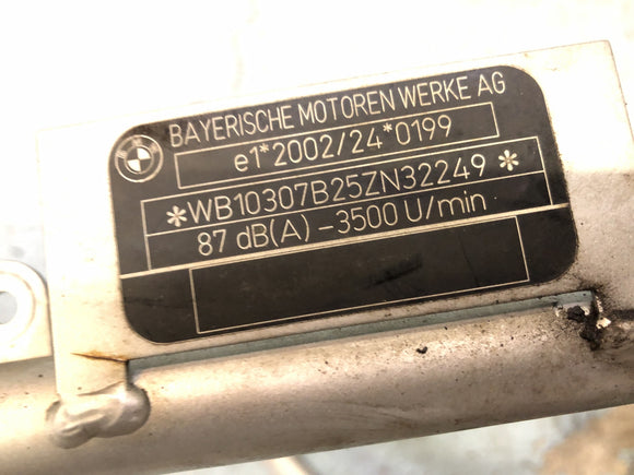 BMW R 1200 GS R12 K25 [2003] - Rahmen mit Papieren