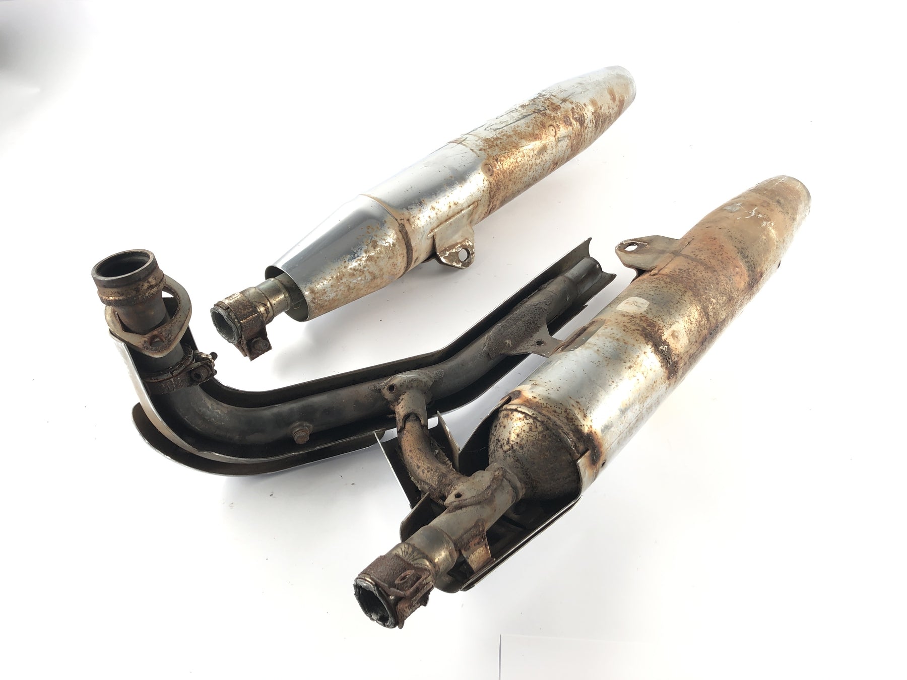 Yamaha XVS 650 Drag Star VM02 [1998] - Exhaust System Rear Silencer Original