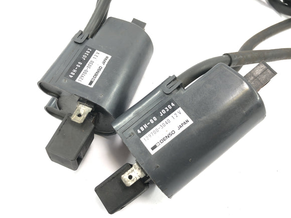 Yamaha GTS 1000 4FV [1997] - Tændspoler med tændkabler og tændrørsforbindelser