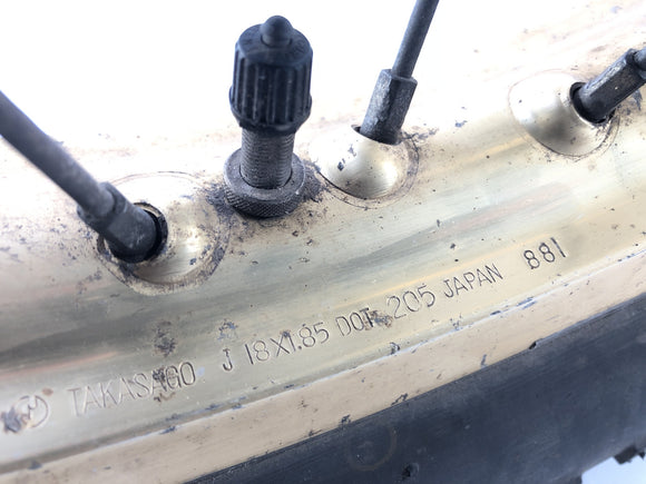 Yamaha XT 500 1U6 [1981]  -  RAD固定前轮后轮金